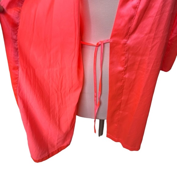 Victorias Secret Robe Womens Satin Lace Silky Intimate Extra Small - Picture 13 of 16